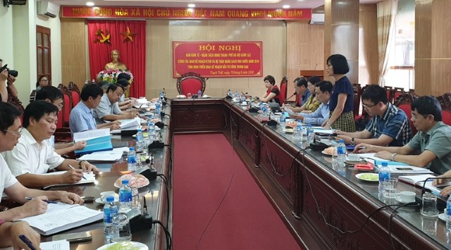 Ban Kinh tế - Ngân sách HĐND TP giám sát tại huyện Thạch Thất 